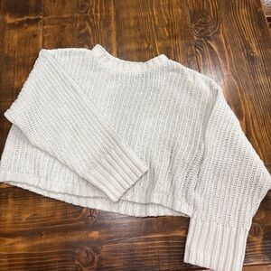 Arizona Jean Company Cream Crew Neck Sweater